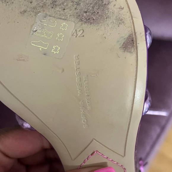 Sophia Webster Flamingo Sandals - Picture 5 of 10